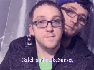 Caleb_and_LukeSunset